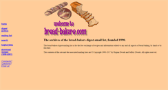 Desktop Screenshot of bread-bakers.com